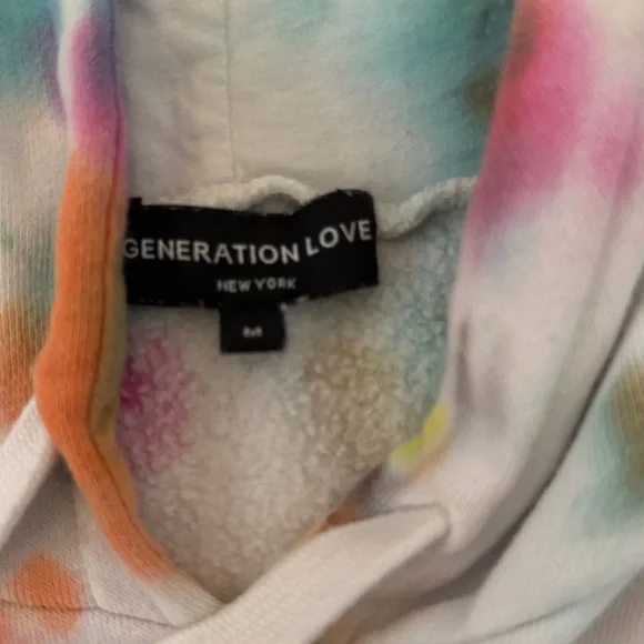 Generation Love Carla Tie Dye Hoodie and Sweatpants SET Size Medium - Picture 10 of 10